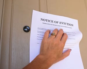 Notice of eviction